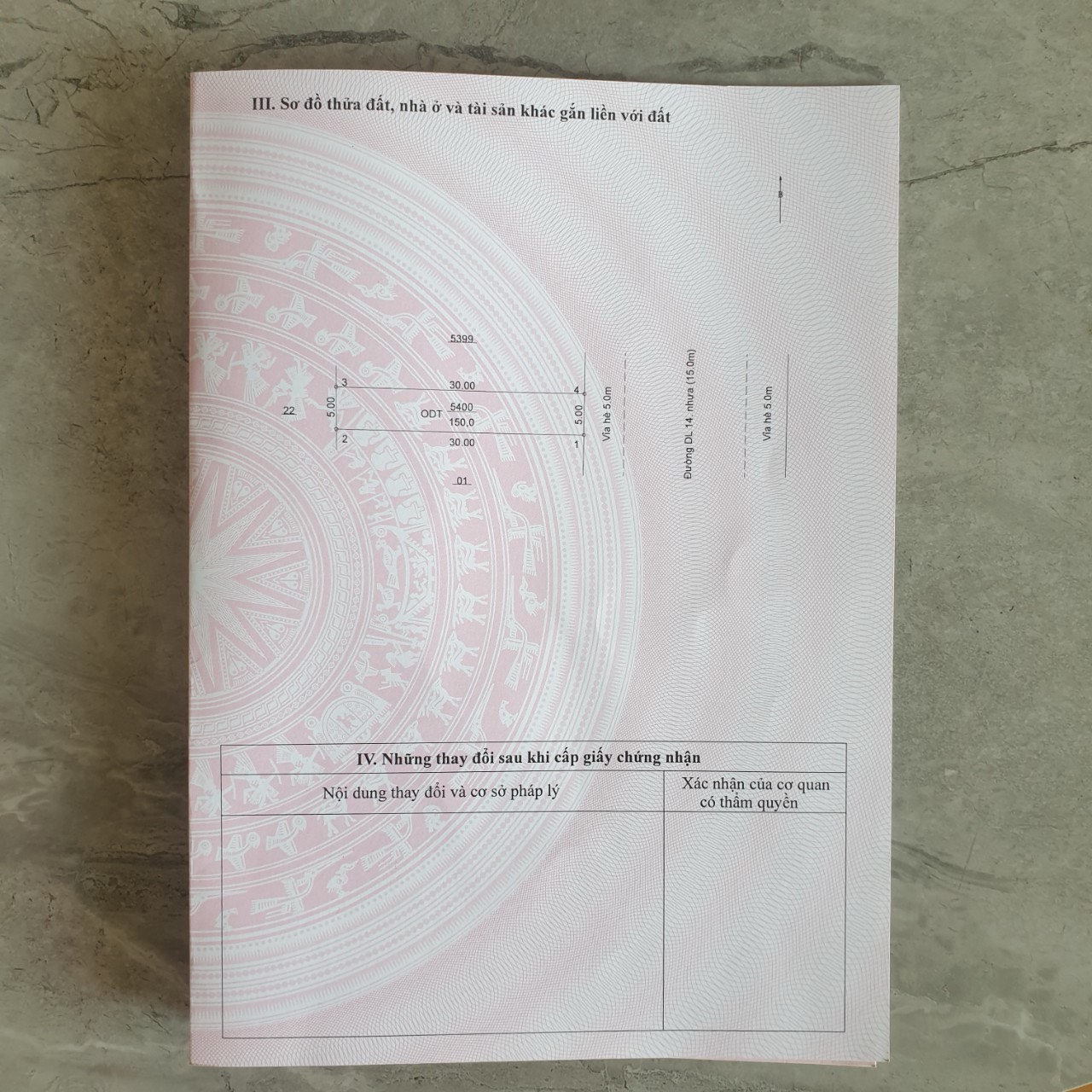 bán đất đường dl14 mỹ phước 3 sổ hồng riêng