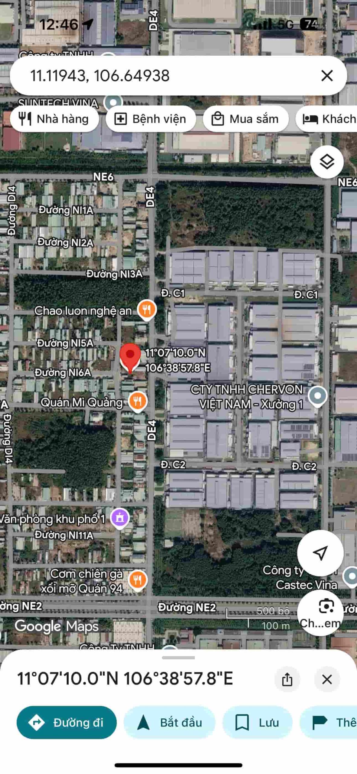 lô i66 đường di5a mỹ phước 3 cạnh kcn