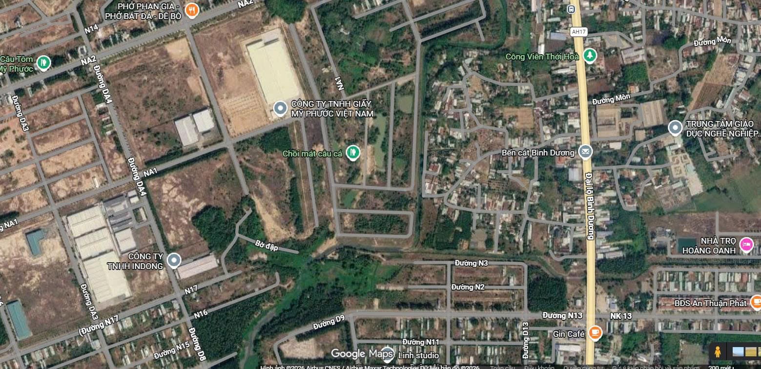 Đất đường da4 mỹ phước 4 đối diện kcn